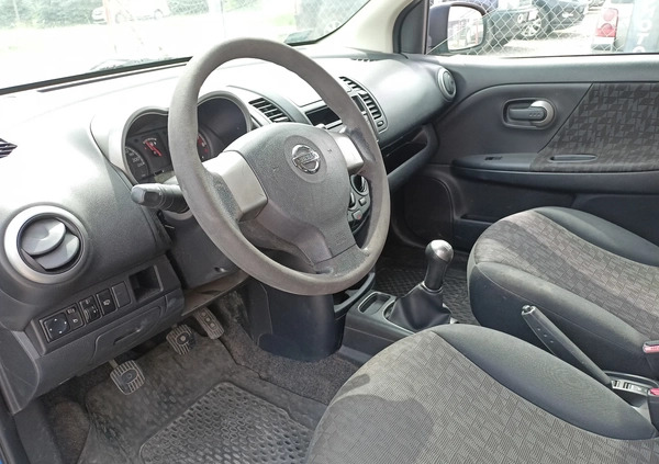 Nissan Note cena 7500 przebieg: 299000, rok produkcji 2007 z Warszawa małe 137